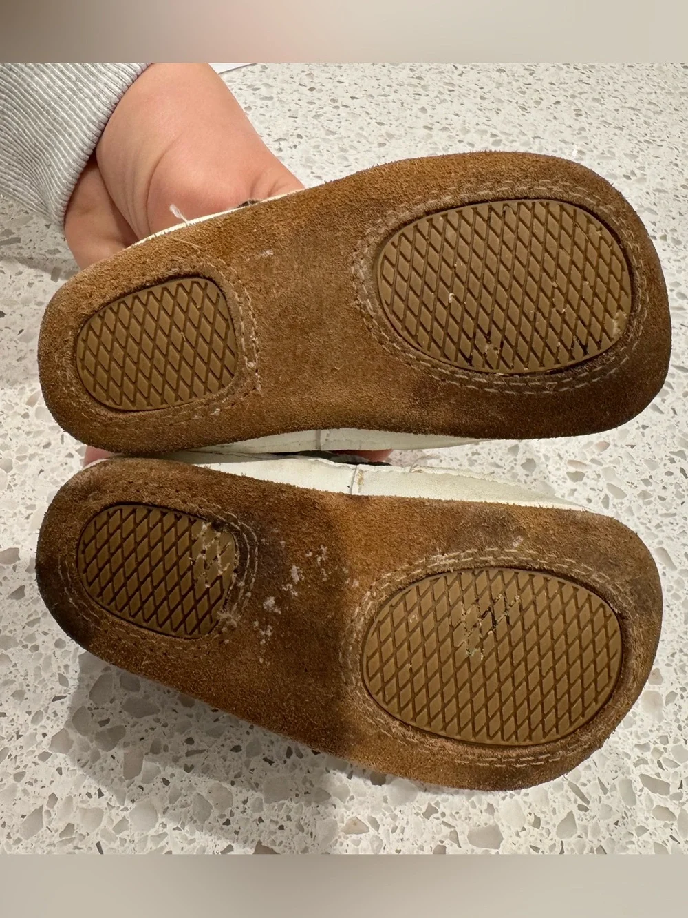 Little Love Bug Co The Henry Brown Baby Shoes Size 4 Soft Sole